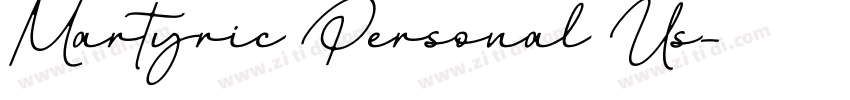 Martyric Personal Us字体转换 Martyric Personal Us字体转换